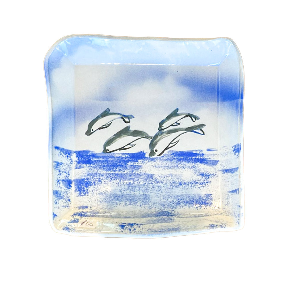 Dolphin Slab Dish - Square