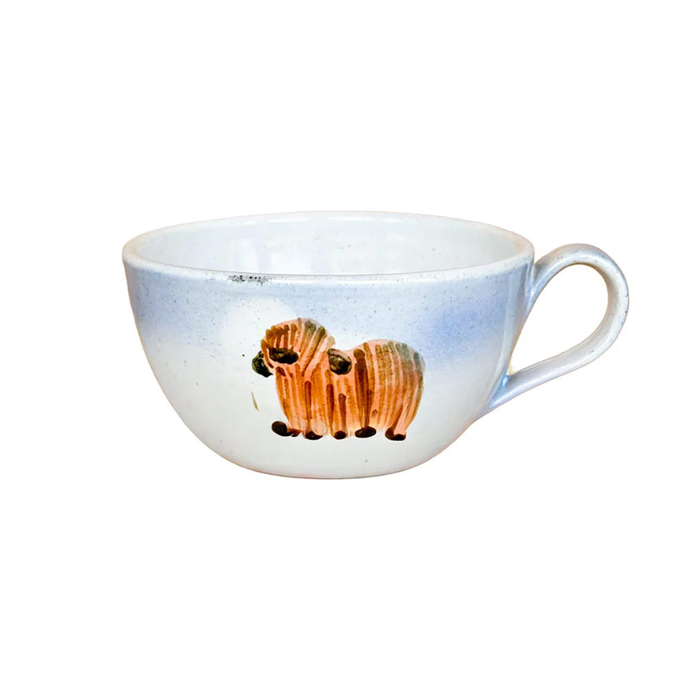 Highland Cow Breakfast Cup and Saucer