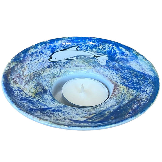 Atlantic Seascape Candle Dish