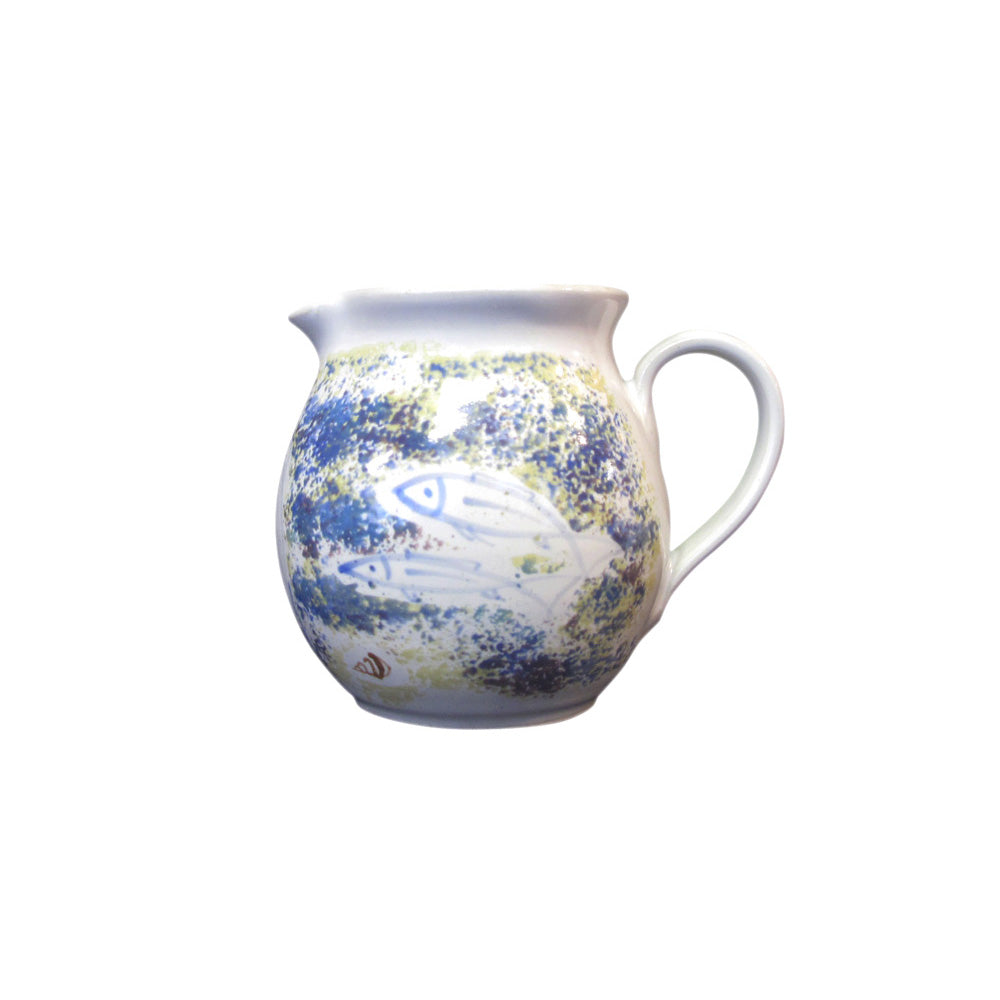 Atlantic Seascape Curvy Cream Jug