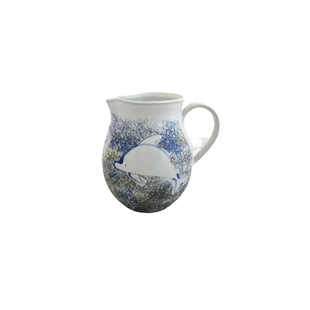 Atlantic Seascape Curvy Milk Jug