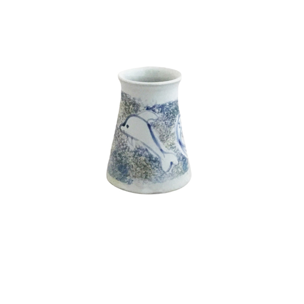 Atlantic Seascape Straight Vase