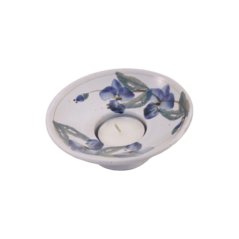 Clematis Candle Dish