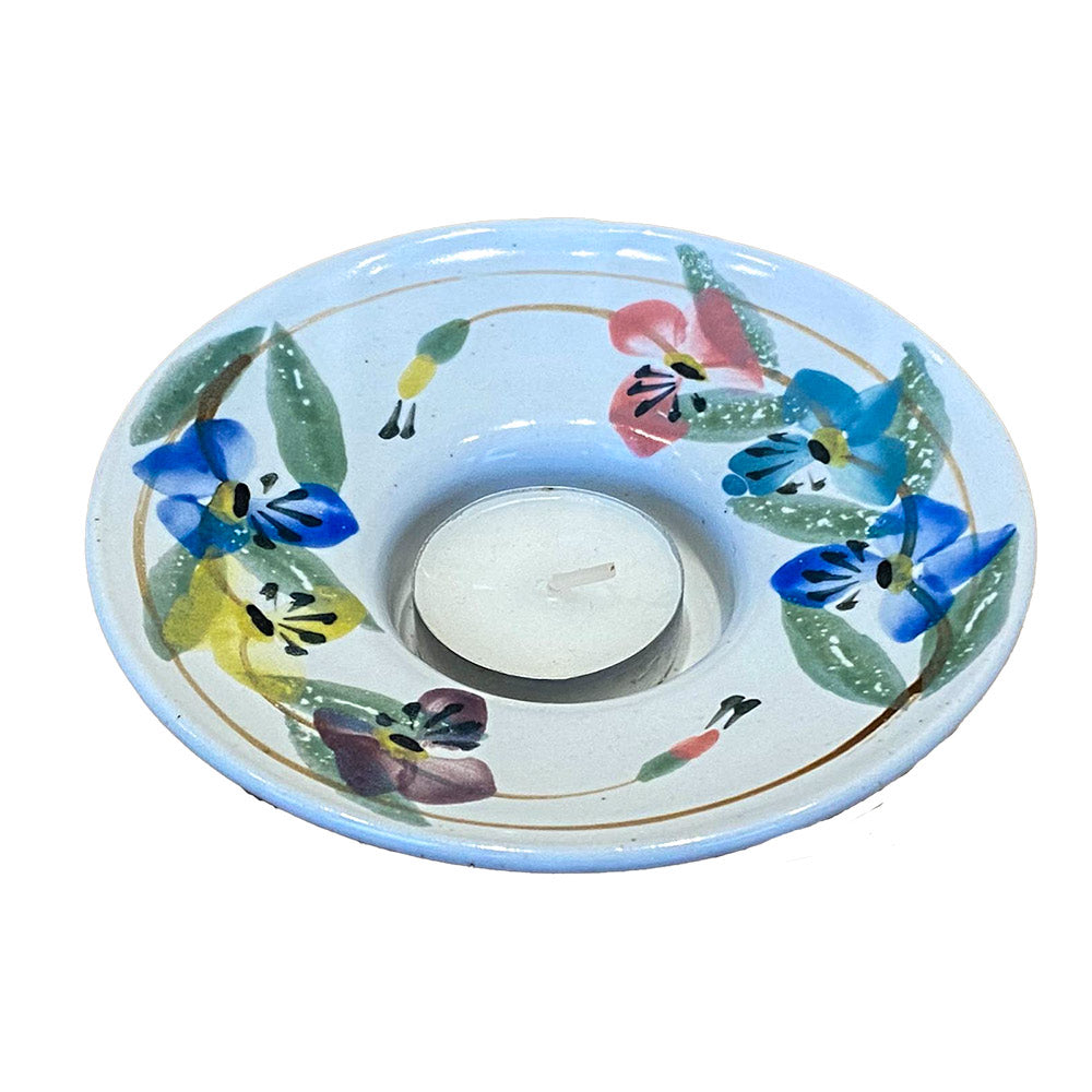 Clematis Candle Dish