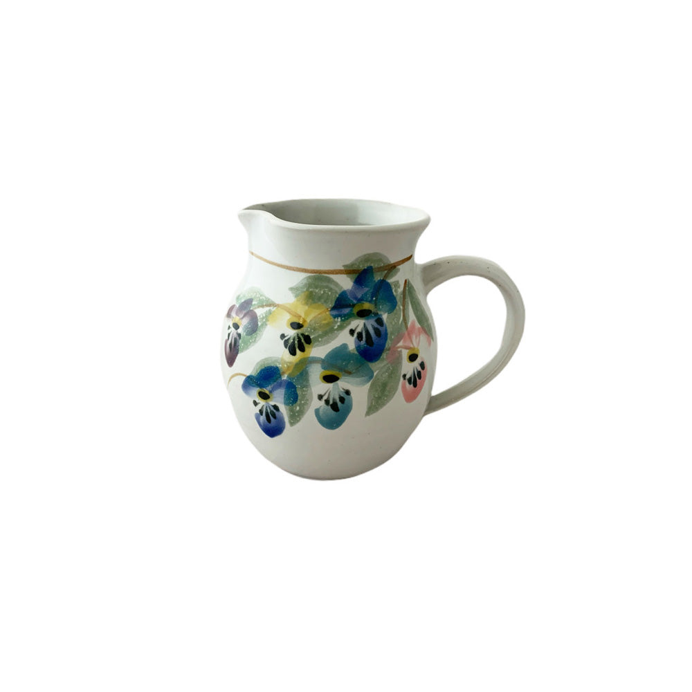 Clematis Curvy Milk Jug