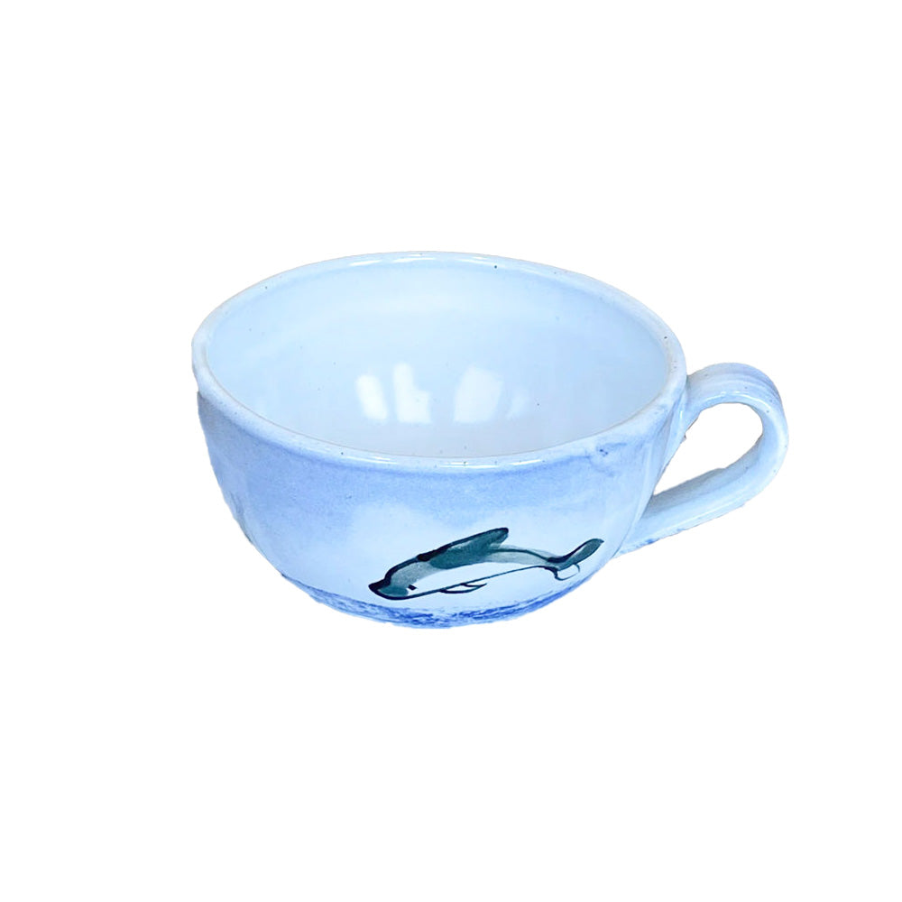 Dolphin Breakfast Cup and Saucer