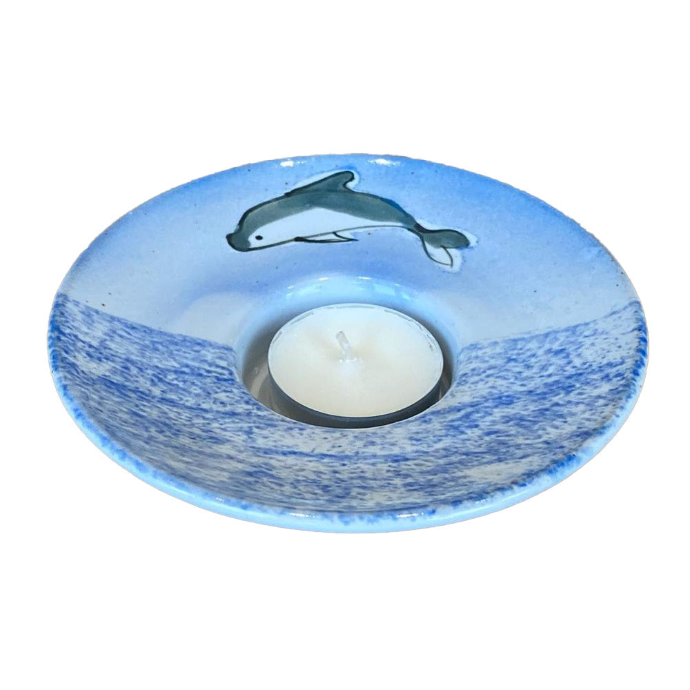 Dolphin Candle Dish