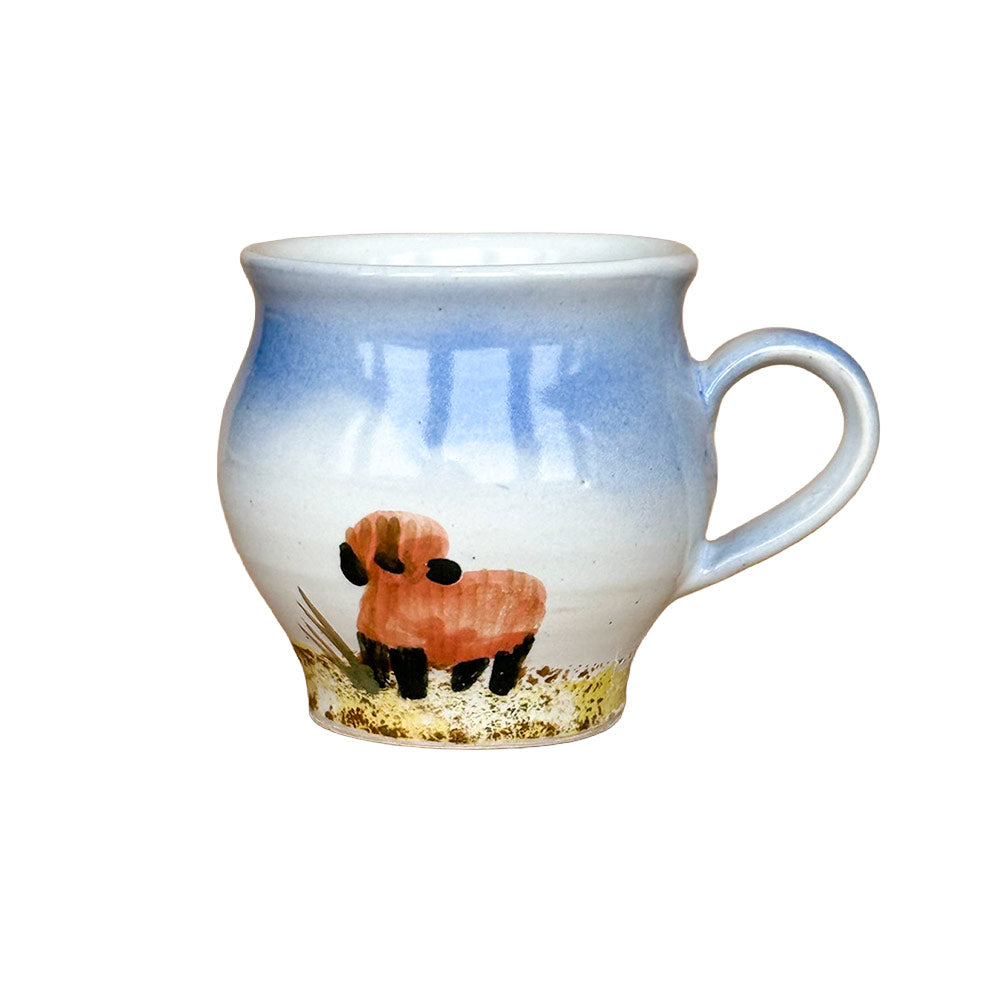 Highland Cow Curvy Mug Small