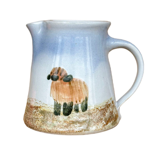 Highland Cow Straight Milk Jug