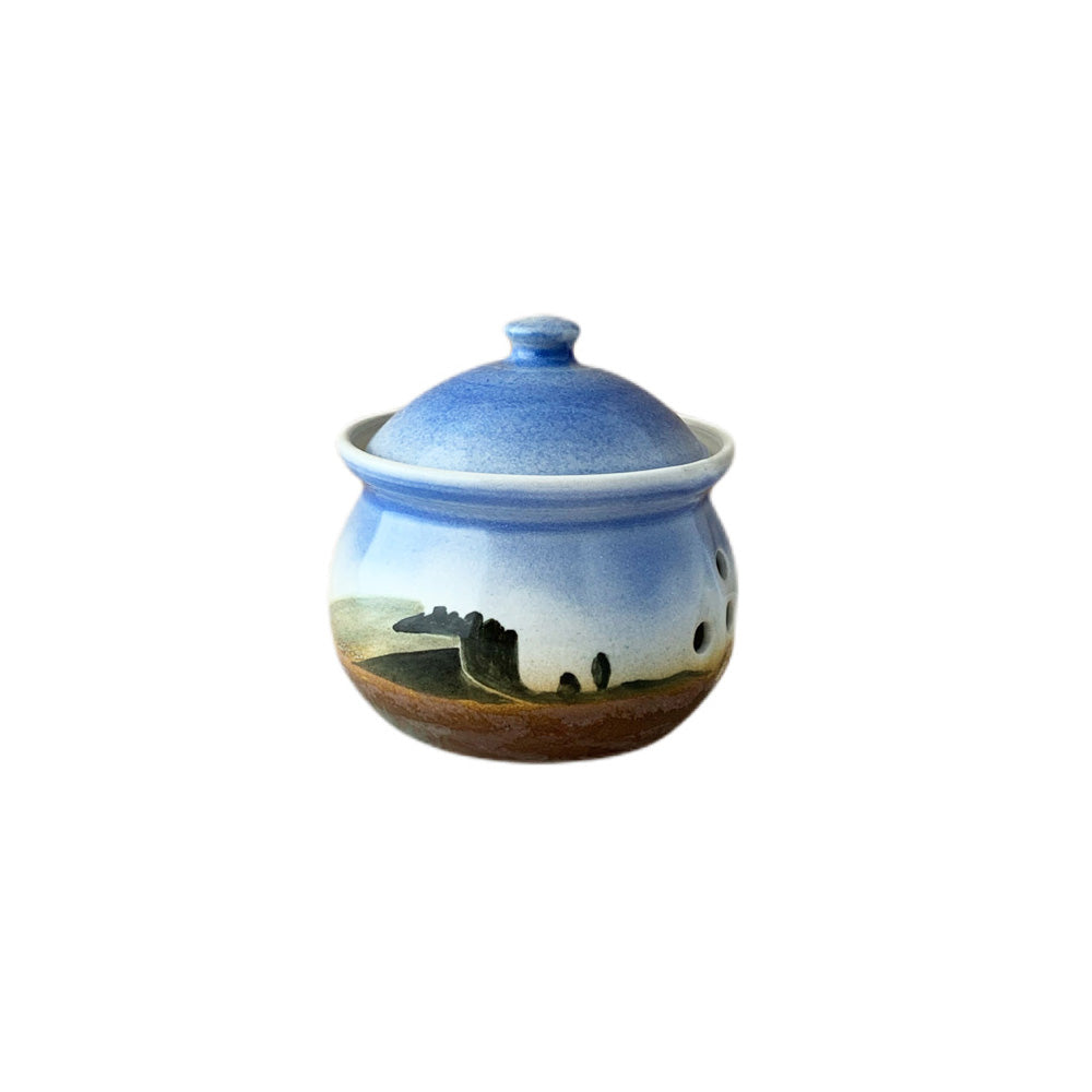 Storr Scenes Garlic Pot