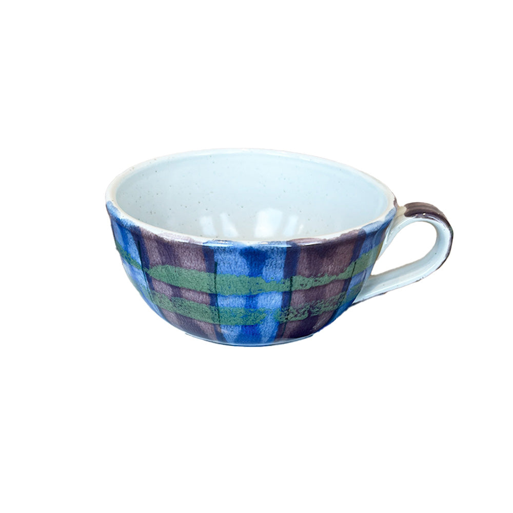 Tartan Breakfast Cup and Saucer