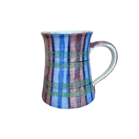 Tartan Straight Mug / Tankard