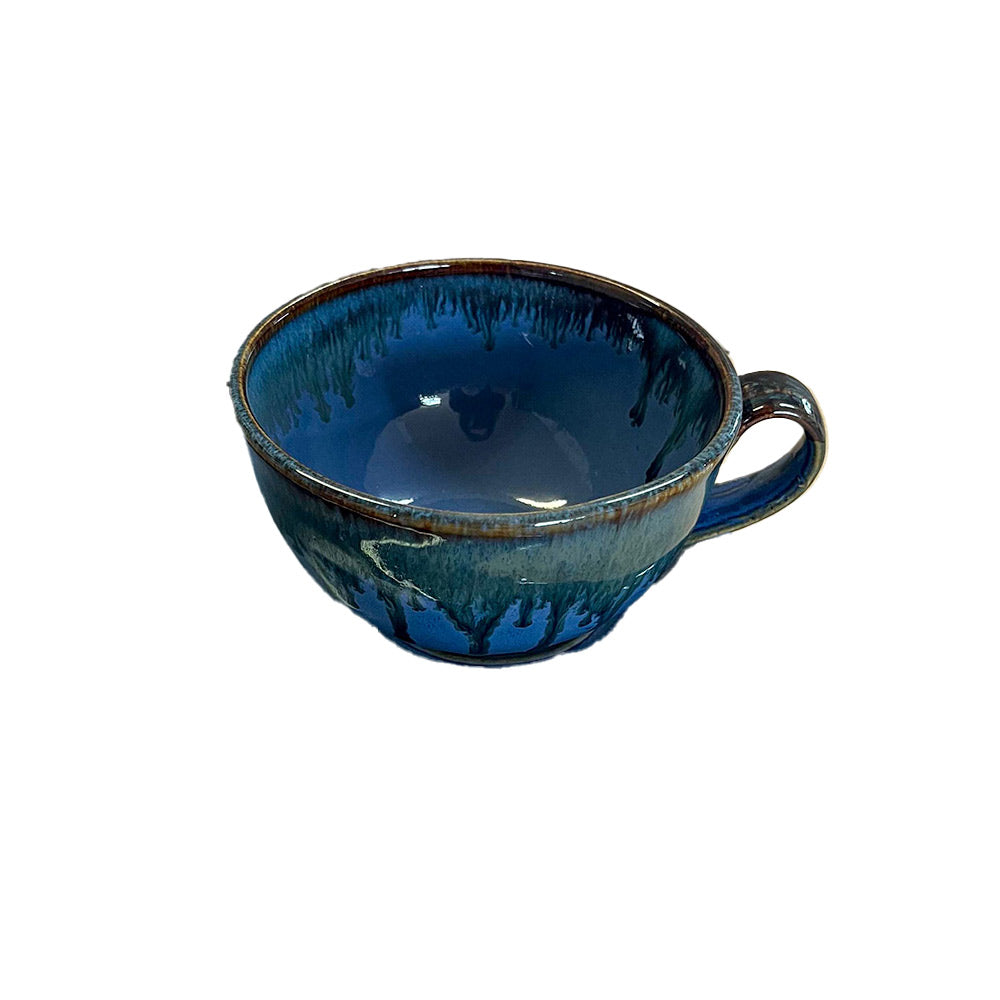 Uig Blue Breakfast Cup and Saucer