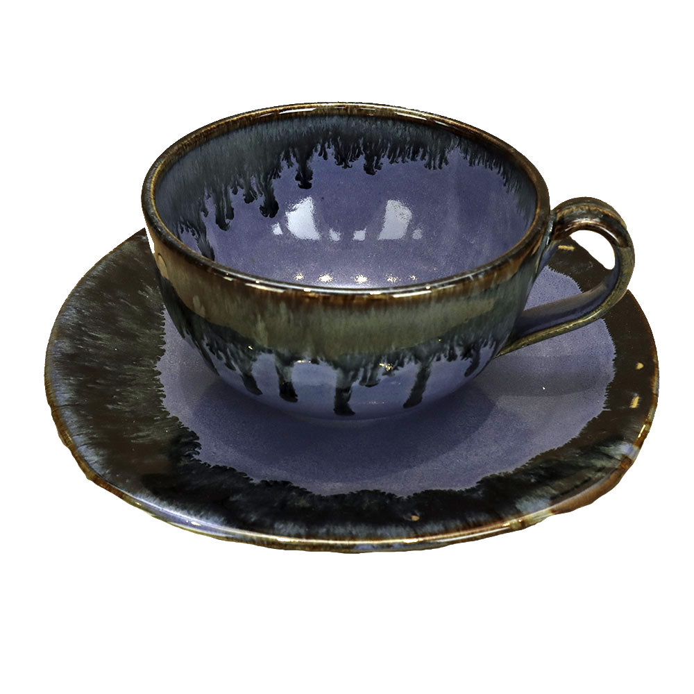 Uig Blue Breakfast Cup and Saucer