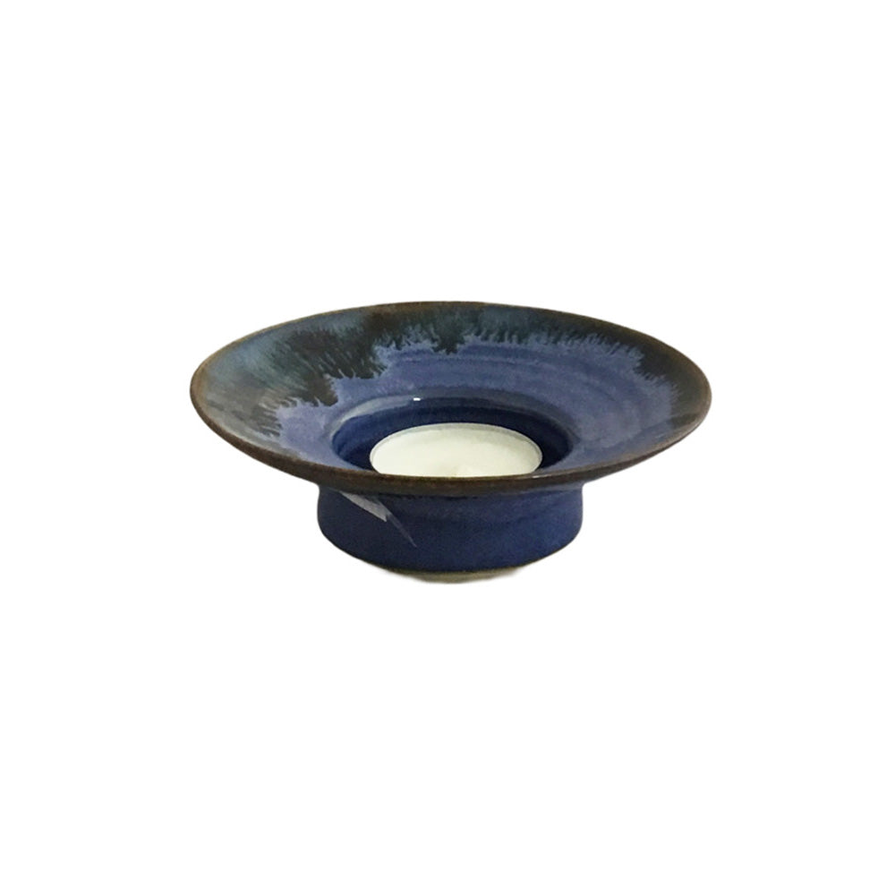 Uig Blue Candle Dish