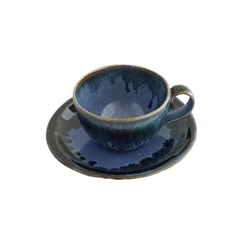 Uig Blue Cup and Saucer