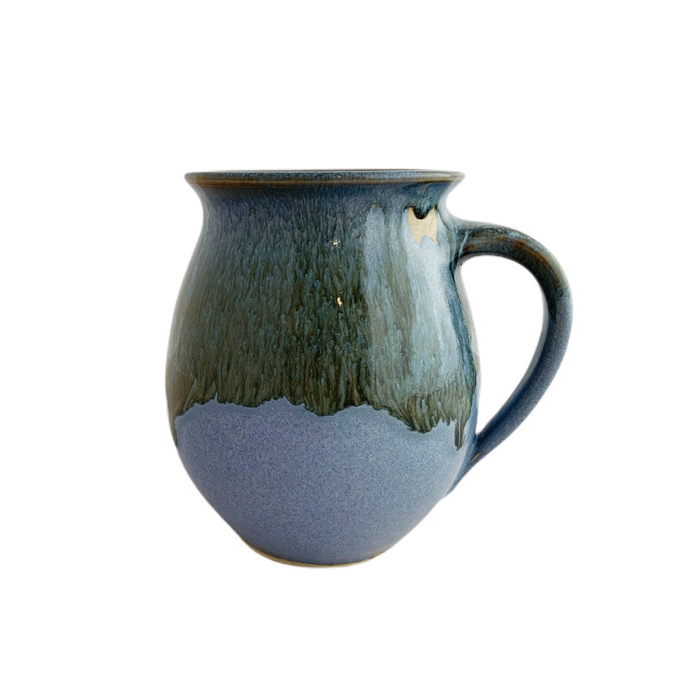 Uig Blue Curvy Mug / Tankard