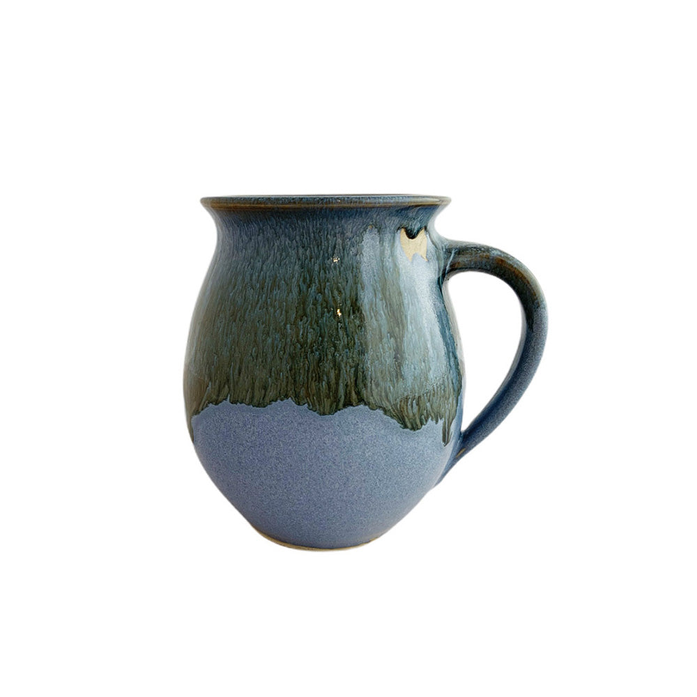 Uig Blue Curvy Mug / Tankard