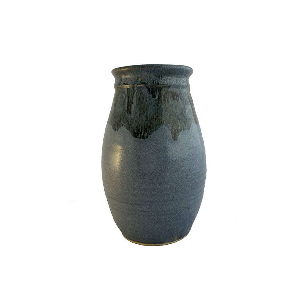 Uig Blue Curvy Vase