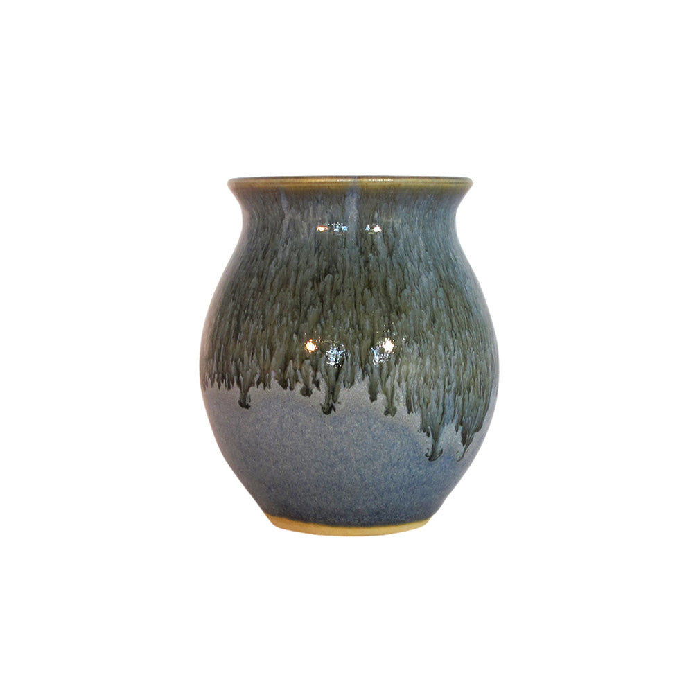 Uig Blue Curvy Vase