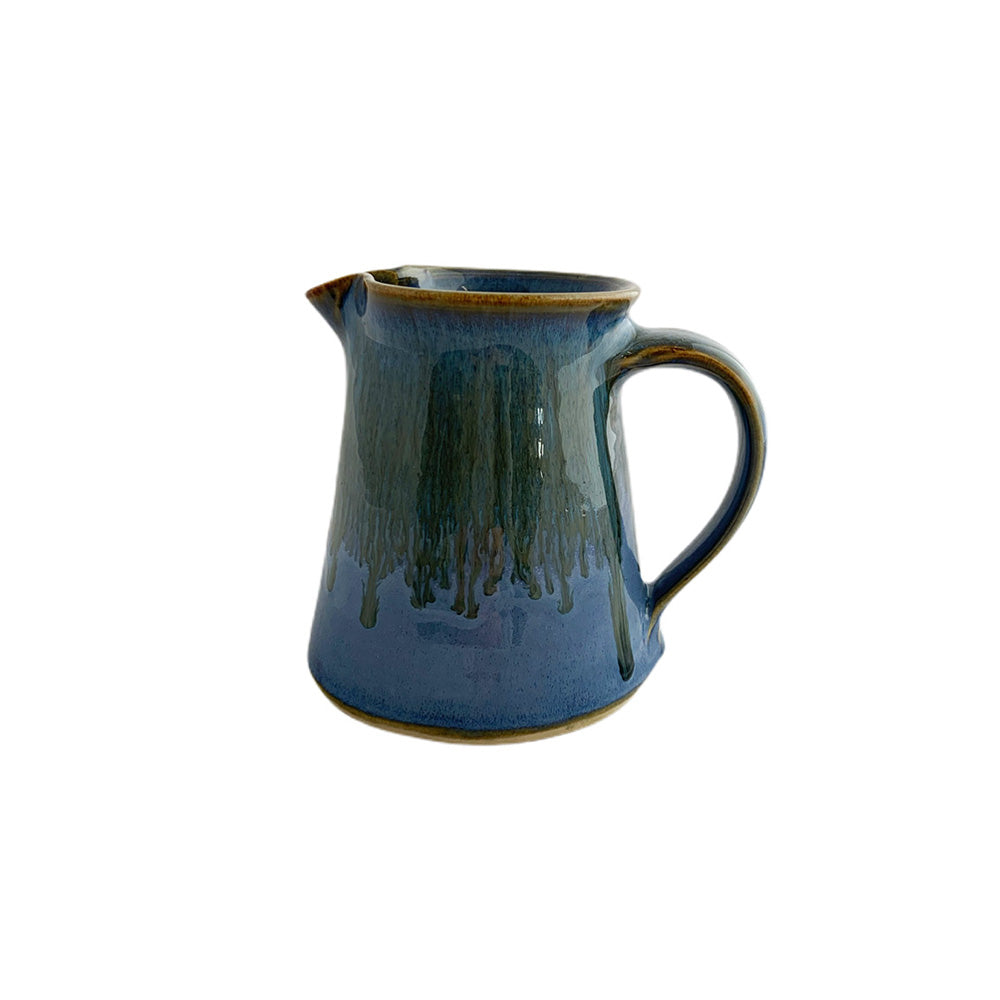 Uig Blue Straight Milk Jug